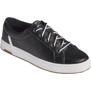 Sperry Charter LTT Leather Sneakers – Black, Women’s 7.5 (M/B) Low-Top